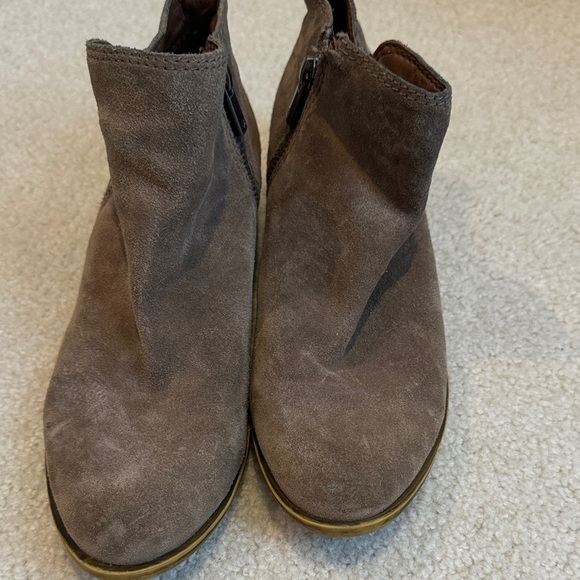 Lucky Brand Brown Heeled Boots - Picture 2 of 4
